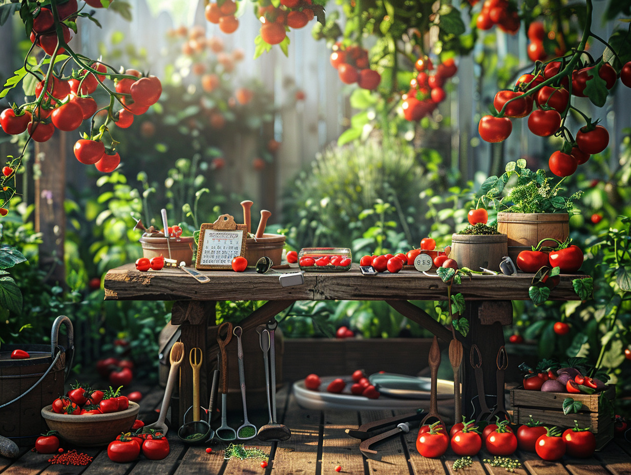 tomates jardin
