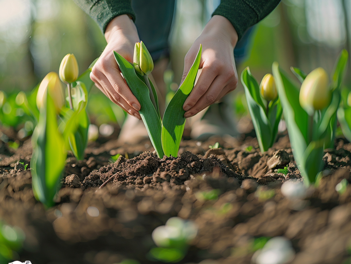 tulipe jardin