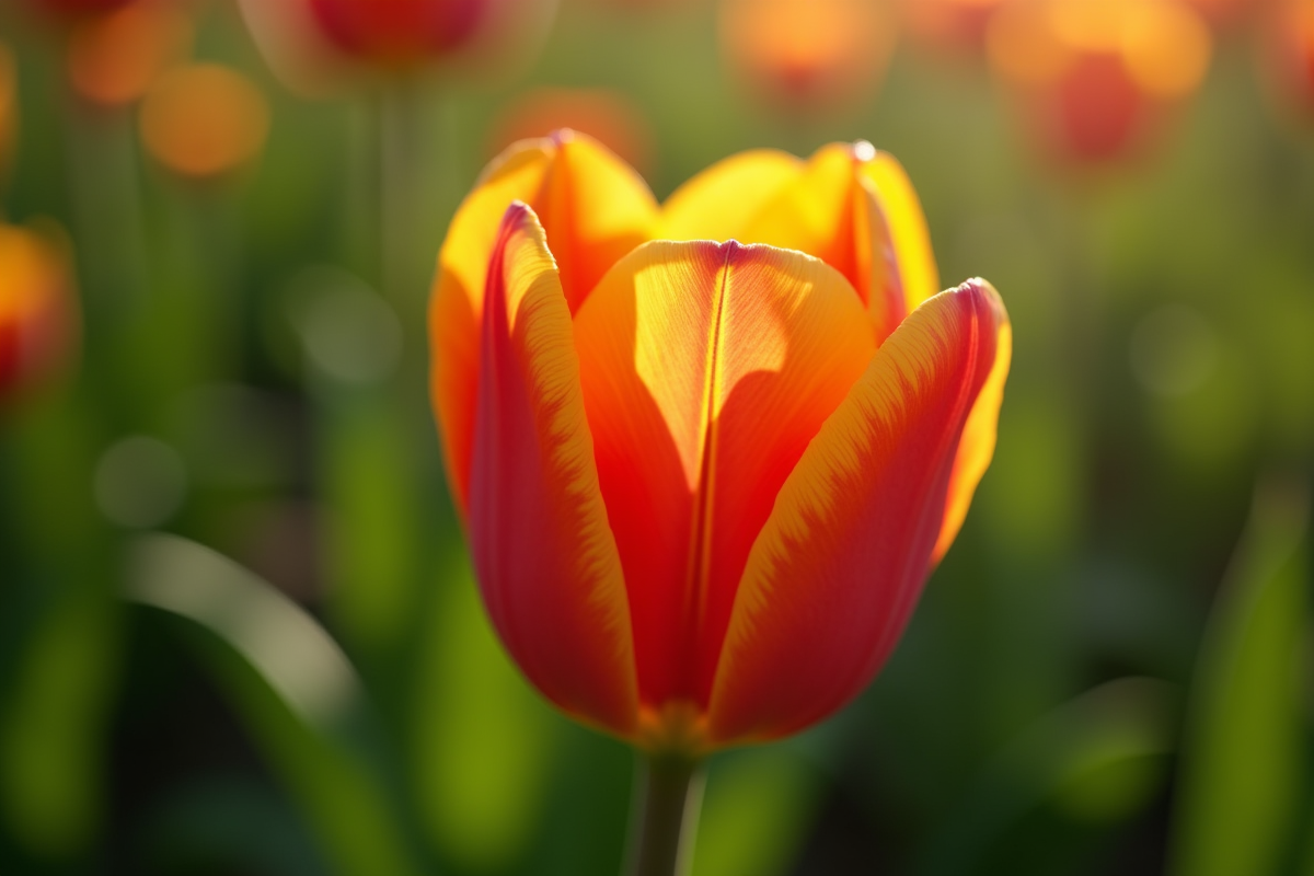 tulipes jardin